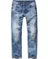 Pánske nohavice Brandit bude umývať BD1015 Blue Wased