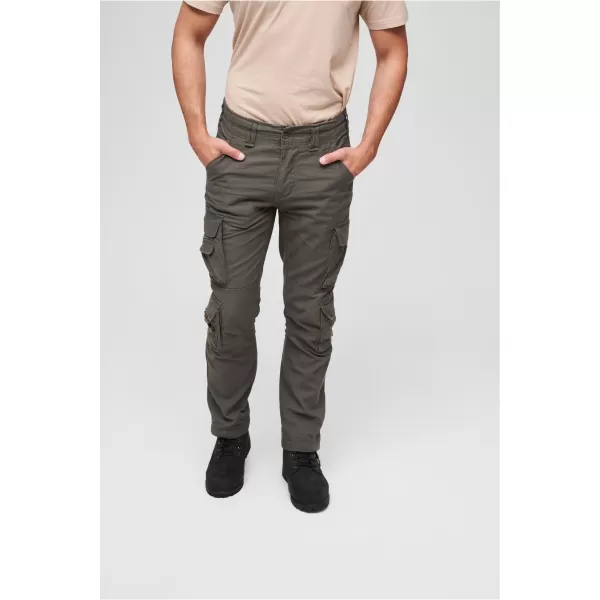  Pánske nohavice BRANDIT PURE SLIM BD1016 OLIVE 