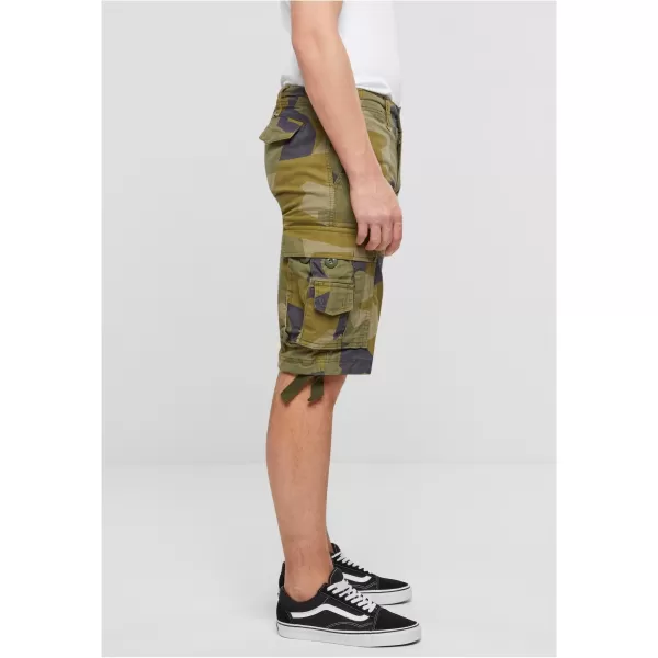  Pánske šortky BRANDIT VINTAGE BD2002 ŠVÉDSKY CAMO 