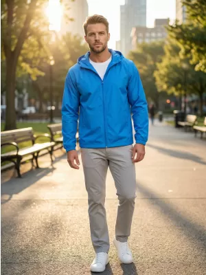 Pánska bunda ALTISPORT NoPrint NP/ALM2311NJ BRIGHT BLUE