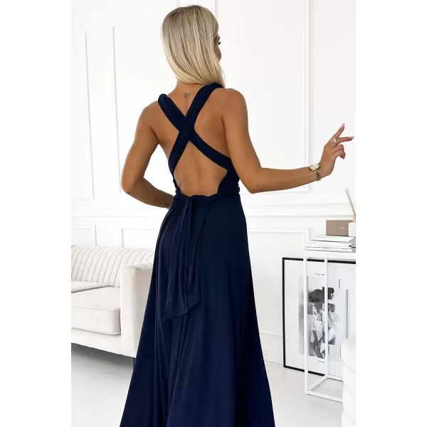  Dámske šaty Numoco 509-1 modré 