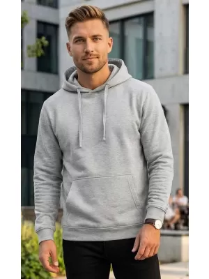 Pánska mikina ALTISPORT NoPrint NP/ALM679NJ GREY HEATHER