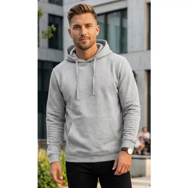  Pánska mikina ALTISPORT NoPrint NP/ALM679NJ GREY HEATHER 
