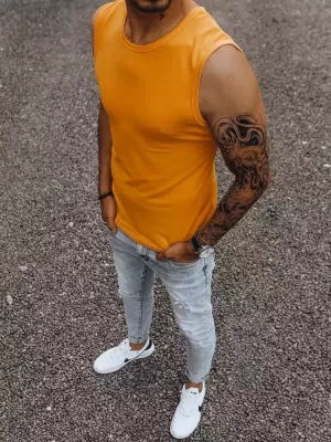 Pánske tielko DSTREET RX4915 ORANŽOVÁ