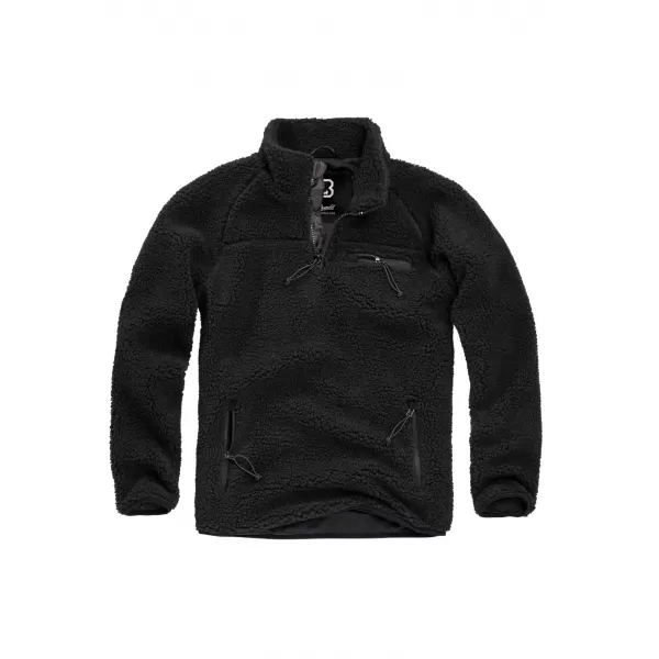  Pánska mikina BRANDIT BD5022 BLACK 