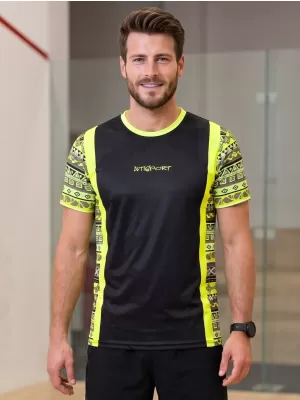 Pánske funkčné tričko premium ALTISPORT VOJ/ALM043TR01 NEON žltá