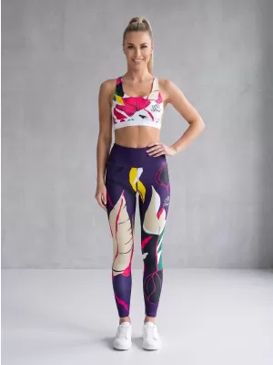 Dámske dlhé funkčné legíny premium ALTISPORT VOJ/ALW042LEG01 TMAVO modrá