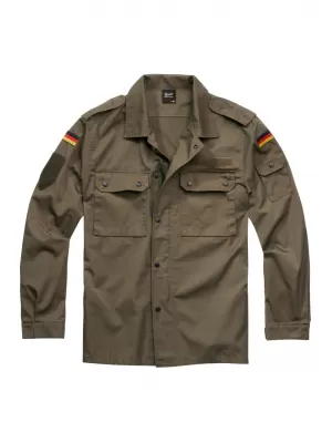 Pánska košeľa Brandit BW Feldbluse BD4221 Olive