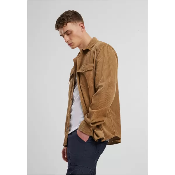  Pánska košeľa Brandit Corduroy Classic BD4035 Camel 