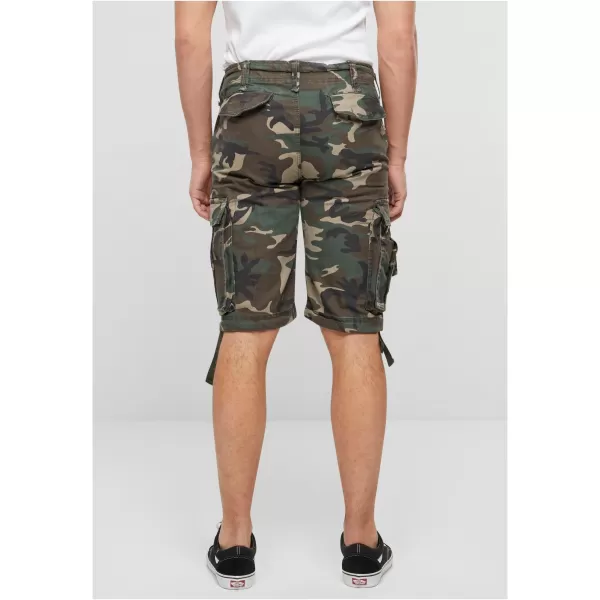  Pánske šortky BRANDIT VINTAGE BD2002 OLIVOVÝ CAMO 