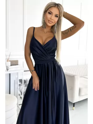 Šaty NUMOCO JULIET 512-2 MODRÁ