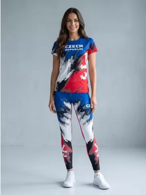 Dámske dlhé funkčné legíny premium ALTISPORT VOJ/ALW036LEG01 ŠMÚHY