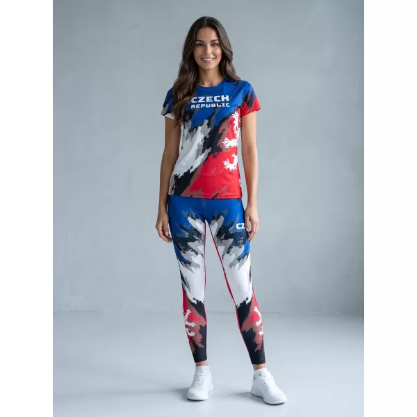  Dámske dlhé funkčné legíny premium ALTISPORT VOJ/ALW036LEG01 ŠMÚHY 