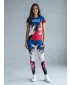 Dámske dlhé funkčné legíny premium ALTISPORT VOJ/ALW036LEG01 ŠMÚHY