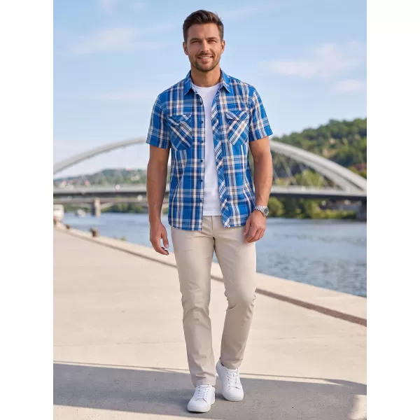  Pánska košeľa BRANDIT ROADSTAR BD4012 MODRÁ 
