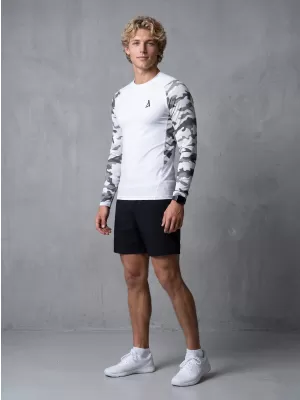 Prémiové pánske funkčné kompresné tričko ALTISPORT VOJ/ALM038TR03 BIELA