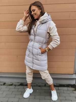 Dámska vesta DSTREET KERIS TY2909 BÉŽOVÁ