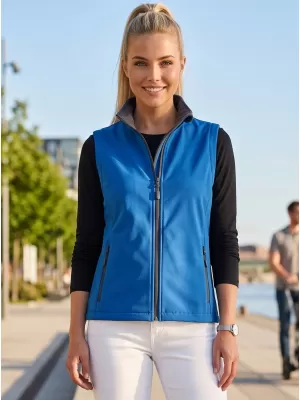Dámska softshellová vesta ALTISPORT NoPrint NP/ALW7211NJ NAUTIC BLUE/NAVY