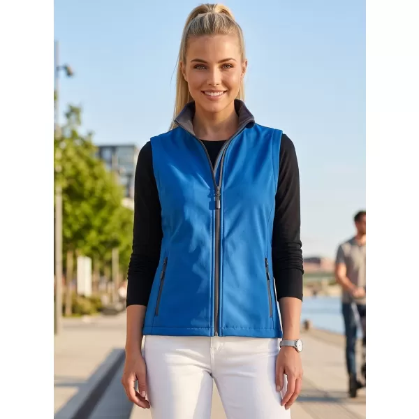  Dámska softshellová vesta ALTISPORT NoPrint NP/ALW7211NJ NAUTIC BLUE/NAVY 