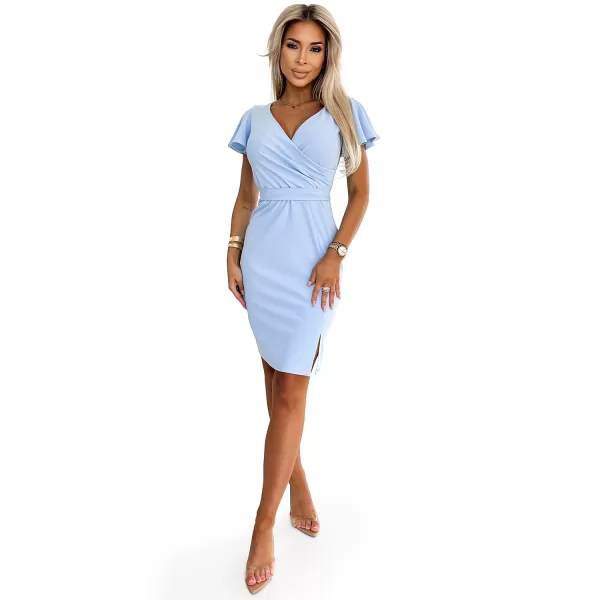  Šaty NUMOCO NINA 479-6 MODRÁ 