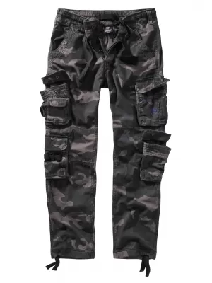 Pánske nohavice BRANDIT PURE SLIM BD1016 DARKCAMO