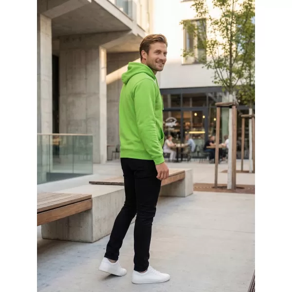  Pánska mikina ALTISPORT NoPrint NP/ALM679NJ LIME GREEN 