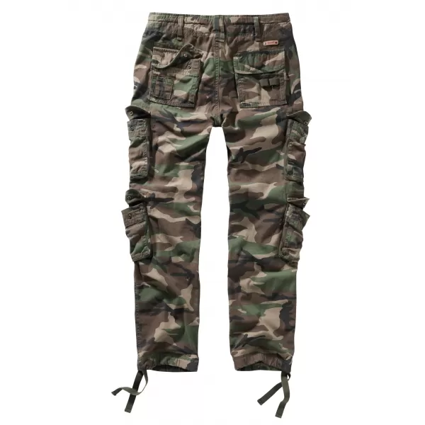  Pánske nohavice Brandit Pure Slim BD1016 Woodland 