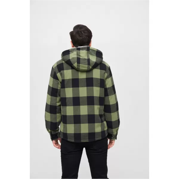  Pánska bunda BRANDIT LUMBER BD3172 BLACK/OLIVE 