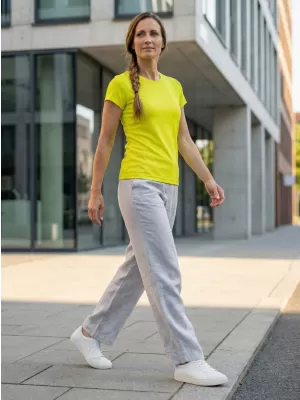 Dámske funkčné tričko ALTISPORT NoPrint NP/ALW041 NEON YELLOW