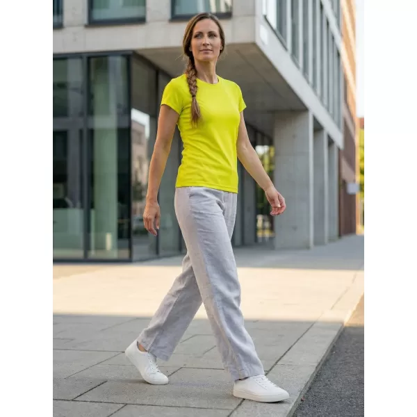  Dámske funkčné tričko ALTISPORT NoPrint NP/ALW041 NEON YELLOW 