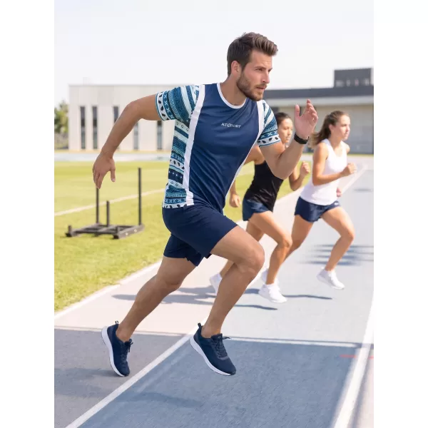  Pánske funkčné tričko premium ALTISPORT VOJ/ALM043TR01 NAVY 