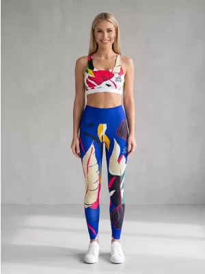 Dámske dlhé funkčné legíny premium ALTISPORT VOJ/ALW042LEG01 modrá