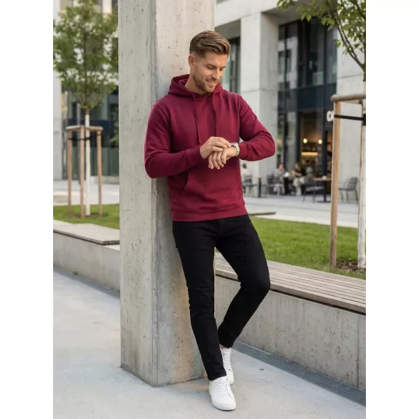  Pánska mikina ALTISPORT NoPrint NP/ALM679NJ WINE 