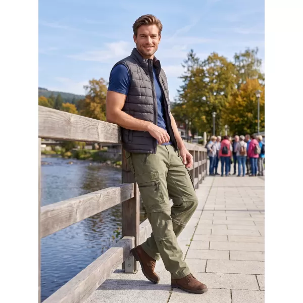  Pánske nohavice BRANDIT SAVANNAH REMOVABLE BD1011 OLIVE 