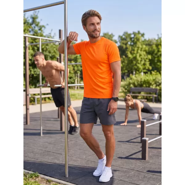  Pánske funkčné tričko ALTISPORT NoPrint NP/ALM421 NEON ORANGE 