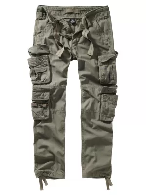 Pánske nohavice BRANDIT PURE SLIM BD1016 OLIVE