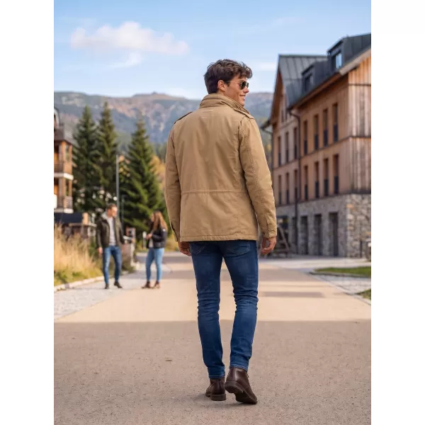  Pánska bunda Brandit M-65 Field BD3108 Camel 