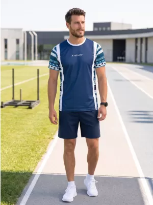 Pánske funkčné tričko premium ALTISPORT VOJ/ALM043TR01 NAVY