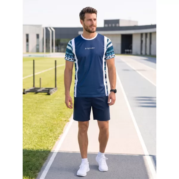  Pánske funkčné tričko premium ALTISPORT VOJ/ALM043TR01 NAVY 