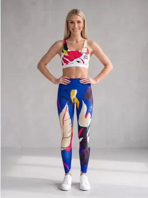 Dámske dlhé funkčné legíny premium ALTISPORT VOJ/ALW042LEG01 modrá