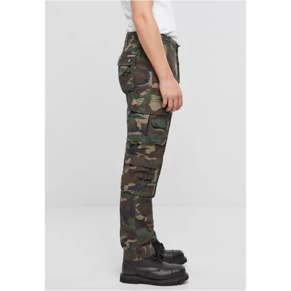  Pánske nohavice Brandit Pure Slim BD1016 Woodland 