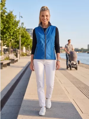 Dámska softshellová vesta ALTISPORT NoPrint NP/ALW7211NJ NAUTIC BLUE/NAVY
