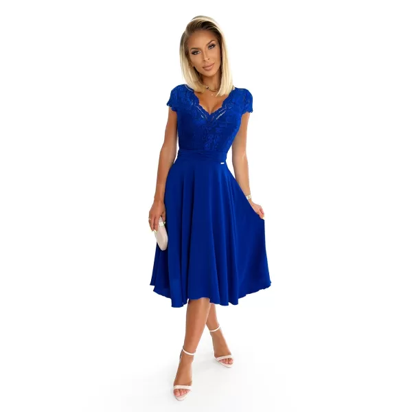  Dámske šaty Numoco Linda 381-3 BLUE 
