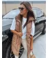 Dámska vesta DSTREET MARIEL TY3016 KARAMEL