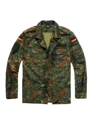 Pánska košeľa BRANDIT BW FELDBLUSE BD4221 FLECKTARN
