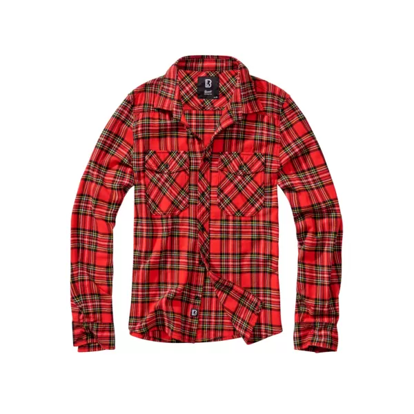  Pánska košeľa BRANDIT CHECKED BD4002 TARTAN 