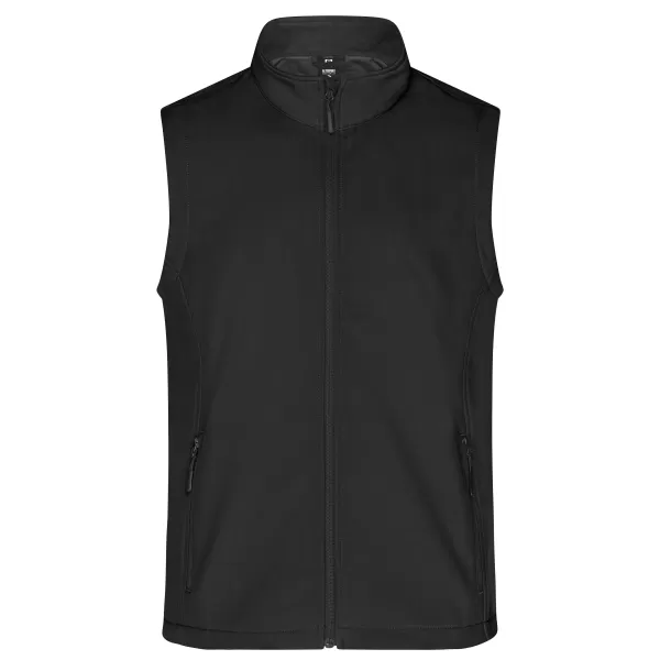  Pánska softshellová vesta ALTISPORT NoPrint NP/ALM8211NJ BLACK/BLACK 
