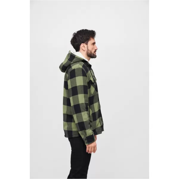  Pánska bunda BRANDIT LUMBER BD3172 BLACK/OLIVE 