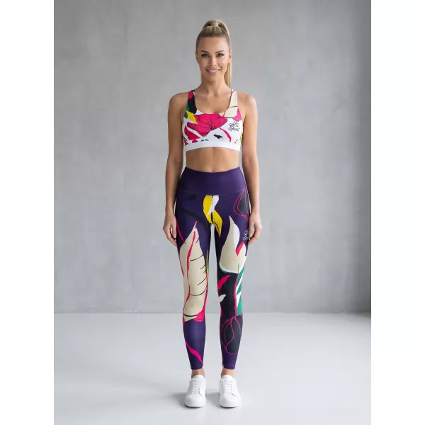  Dámske dlhé funkčné legíny premium ALTISPORT VOJ/ALW042LEG01 TMAVO modrá 