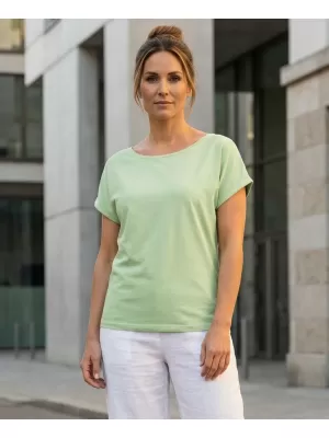 Dámske tričko ALTISPORT NoPrint NP/ALW5008 SOFT GREEN